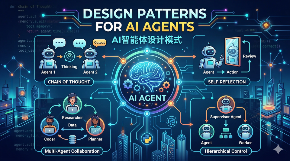 Agent 设计模式有哪些?